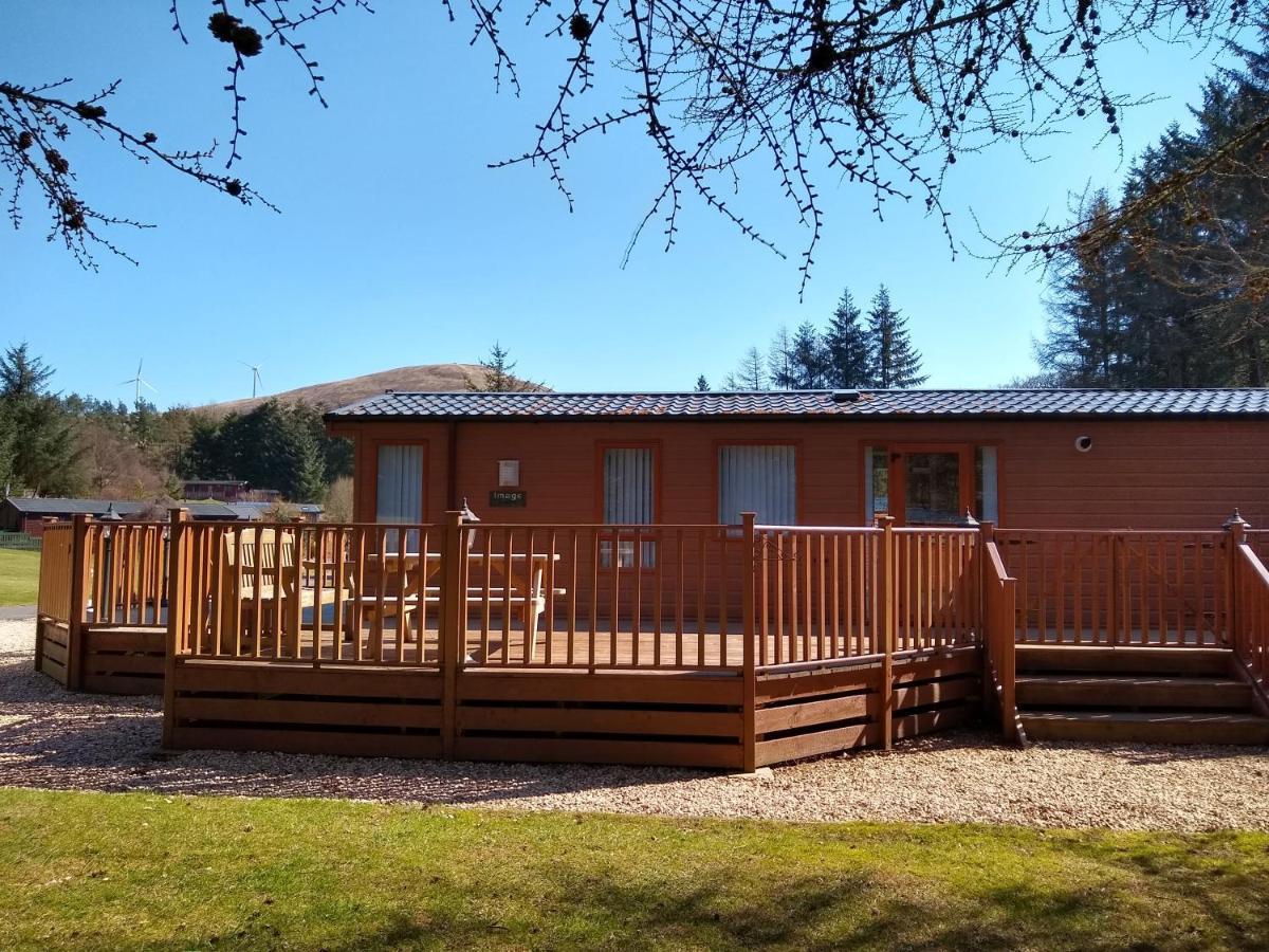 Lazy Days Lodge Glendevon Экстерьер фото